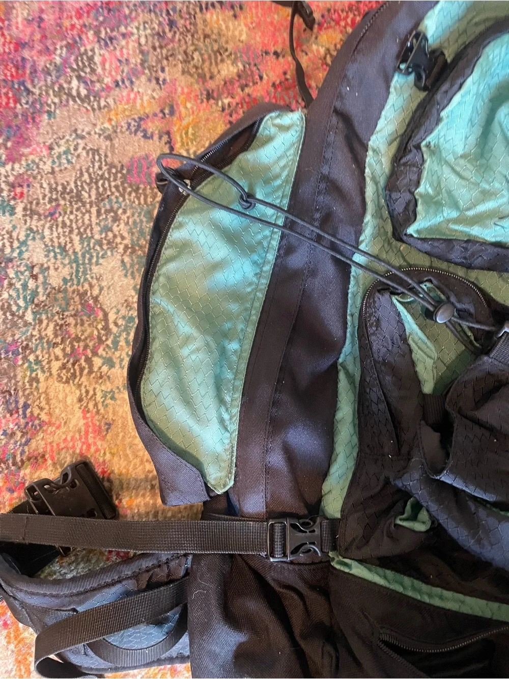 Eddie Bauer Travel BackPack 22x12x7D internal frame large hiking lightweight